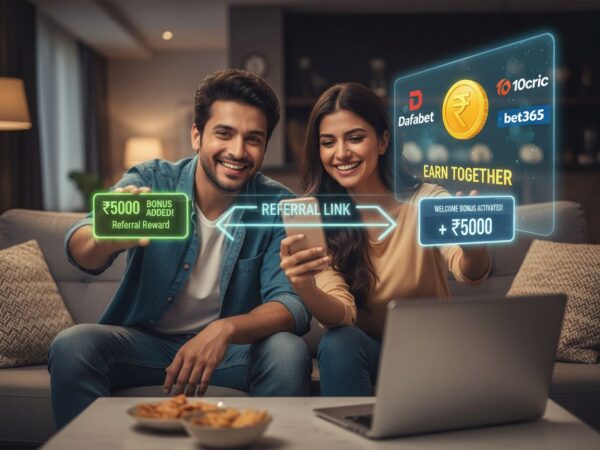 How to claim referral bonus for friends at betting sites in India