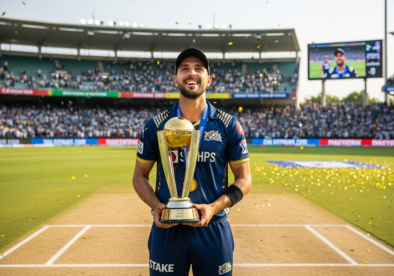 Betting on man of series in cricket from India